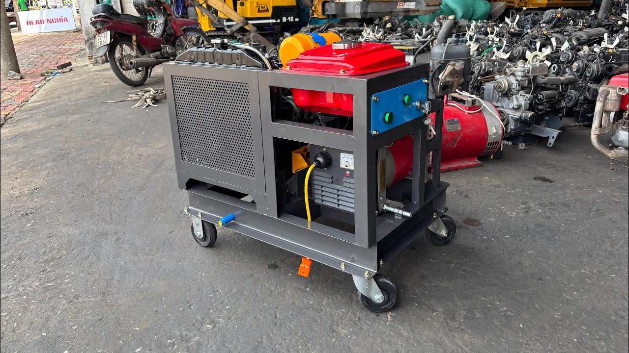 Bộ Phát Điện Gia Đình 5.6kw Italy | Yanmar 3t63 Siêu Gọn Giá Trong Video Lh 0373453633