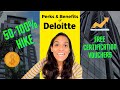 Perks and benefits of working with deloitte