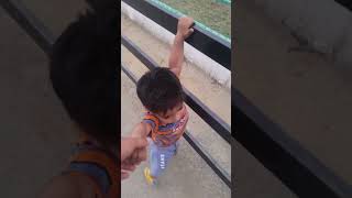 Funny baby playing video - Baby outdoor videos