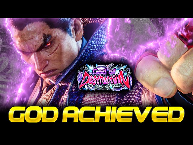 I Reached The Highest Rank In Tekken 8... God Of Destruction Kazuya! class=