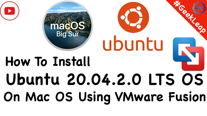 Ubuntu Installation on Mac Devices using VMware Fusion 12 Pro 2021 | Ubuntu 20.04.2.0 LTS