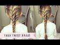 Faux twist braid by sweethearts hair
