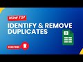 The Ultimate Excel Hack: Remove Duplicates in Seconds!
