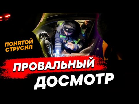 ДПС применили силу, понятые струсили