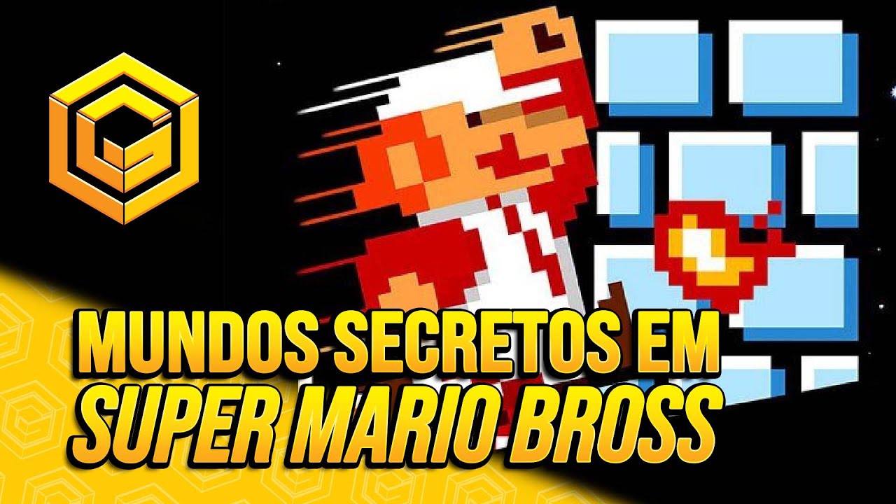 Descobriram mundos secretos em Mario Bross depois de anos de mistéio