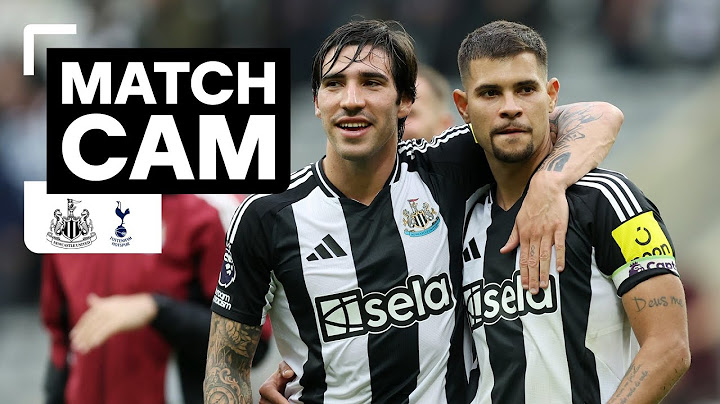 MATCH CAM 🎥 Newcastle United 2 Tottenham Hotspur 1 | Behind The Scenes
