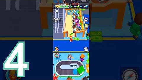 Airport Idle - Gameplay Walkthrough Part 4 -  New Checkpoint (iOS, Android)