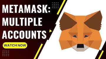 How To Create Multiple Accounts On A MetaMask Wallet | MetaMask Wallet Tutorial | Step By Step Guide