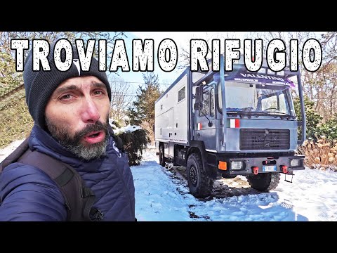 Rotta verso il CANADA❄️ Troviamo RIFUGIO 🇺🇸 giro del MONDO in CAMPER