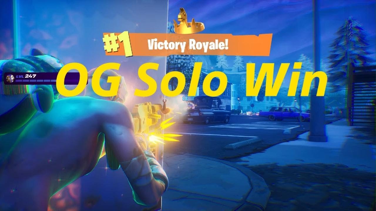 OG Solo Win - Psycho Bandit - Fortnite