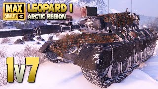 картинка: Леопард 1: Последняя надежда против 7 противников - World of Tanks