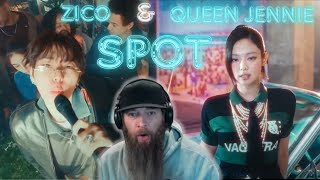 ZICO SPOT! Feat. QUEEN JENNIE! MUSIC VIDEO REACTION!