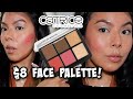 AN $8 FACE PALETTE DUPE FOR HIGH END FACE PALETTES?! || REVIEW &amp; DEMO! CATRICE COSMETICS