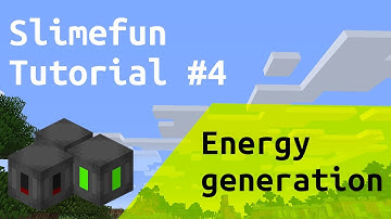 Slimefun Tutorial #4: Basic Energy Generation and Generators