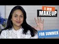 5 minute summer proof makeup routine  shalini srivastava sunscreen sunscoop