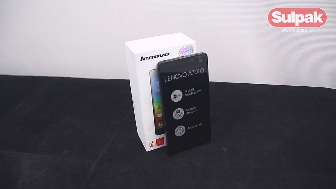 Смартфон Lenovo A7000-a Распаковка (Sulpak.kz)