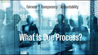 Unit 1  Due Process