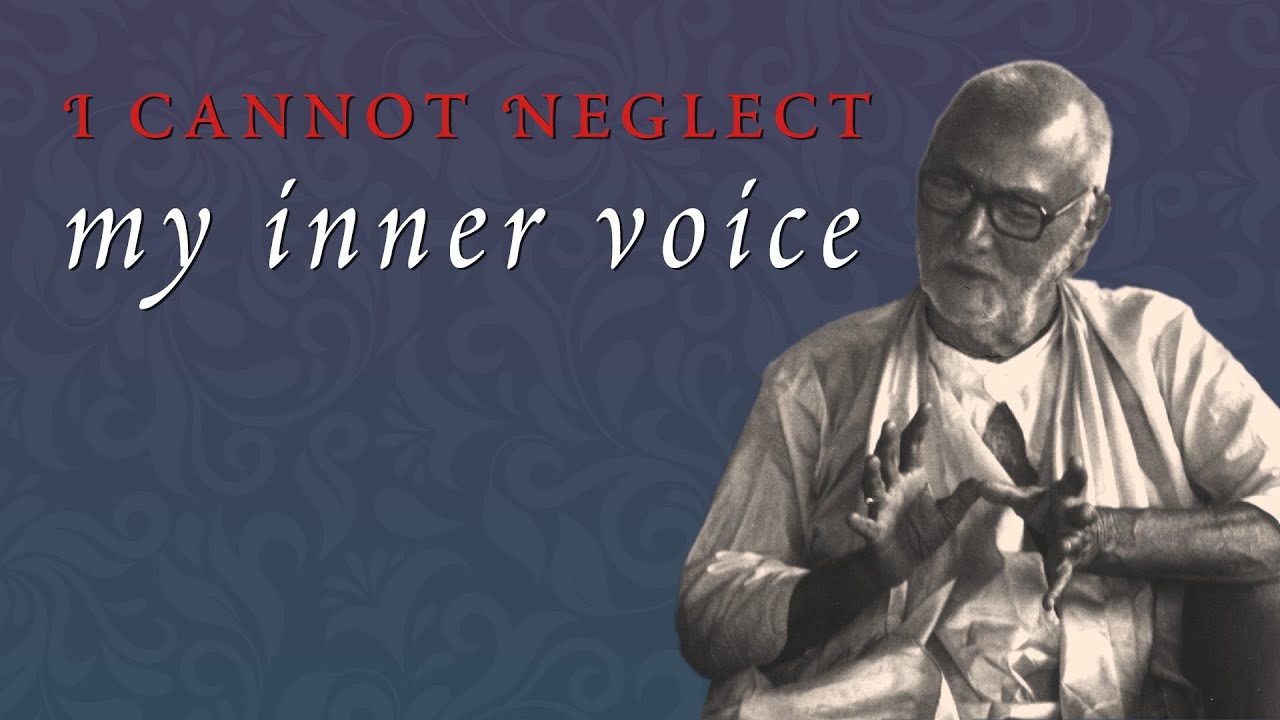 Я не могу игнорировать свой внутренний голос (объясняет Шрила Шридхар Махарадж)