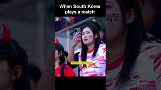 When Korea Plays a Match #afc