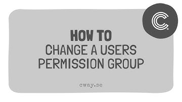 How to Change a Users Permission Group | Digital Asset Management Capabilities  | Cway® by Collabra