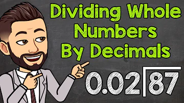 How to Divide a Whole Number by a Decimal | Math with Mr. J