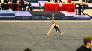 FX Cassidy McAlpine 9.275 Level 10 Jr A 2012 HNI Session 4A