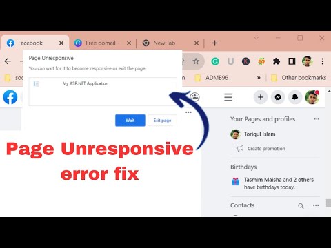 How To Fix Page Unresponsive Error On Google Chrome