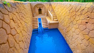 Girl Live off Grid Building a Private Pool in a Luxury Underground House in 149 Days