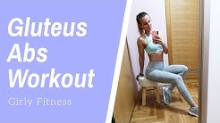 GLUTEUS & ABS WORKOUT (Girly Fitness LIVE trening)