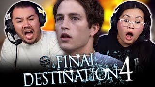 FINAL DESTINATION 4 (2009) MOVIE REACTION!! First Time Watching | Bobby Campo | Shantel VanSanten