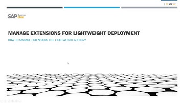 How to install Lightweight add-on in SAP B1? | SAP Business One