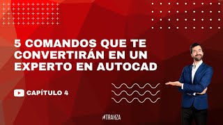 5 COMANDOS PARA SER UN EXPERTO  AUTOCAD 2024  CURSO COMPLETO TRAHZA