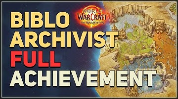 Biblo Archivist Achievement WoW