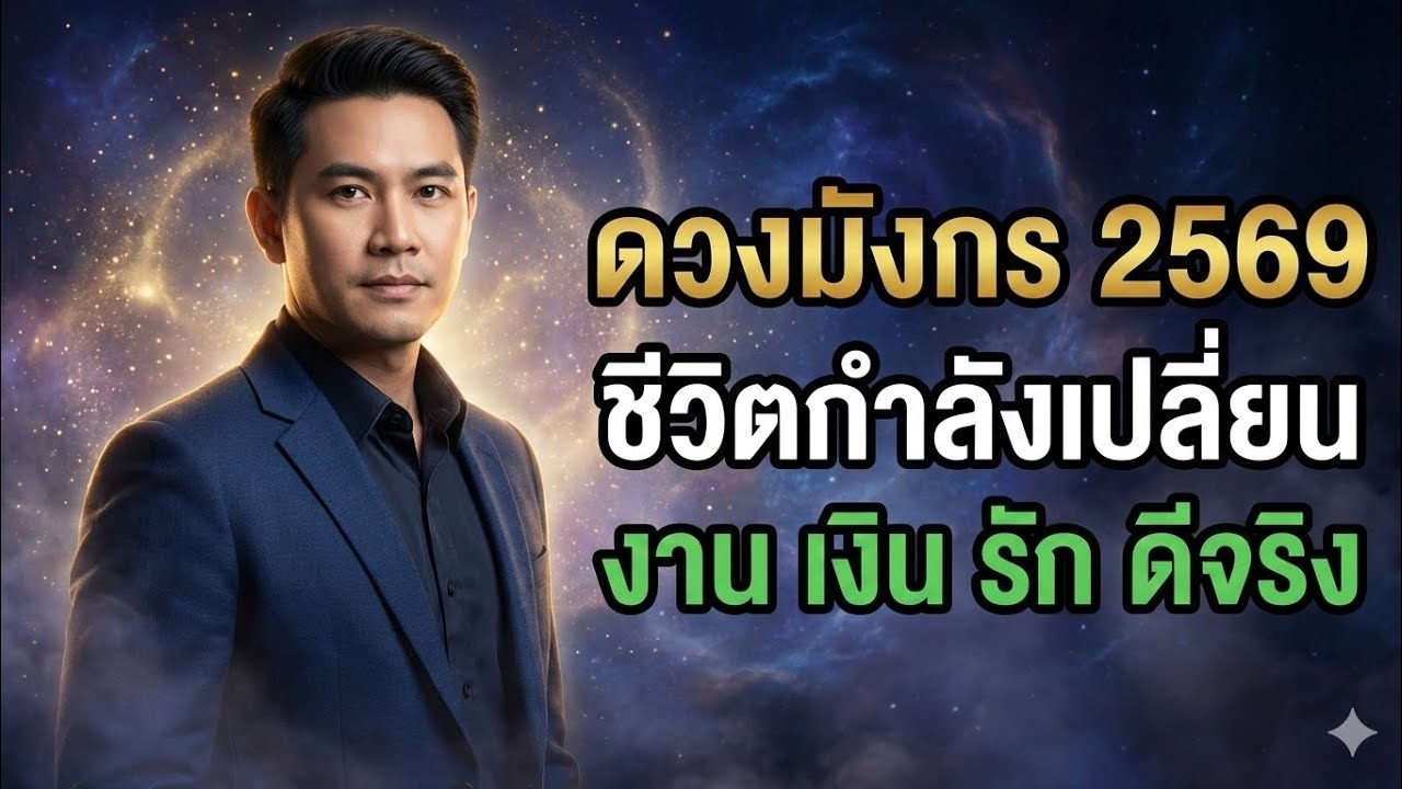 ราศีมังกร ปี 2569ชีวิตกำลังเปลี่ยน งาน เงิน ความรัก ชัดขึ้นกว่าที่คิด#ดูดวง #ราศีมังกร 