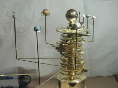 Solar System Orrery - YouTube