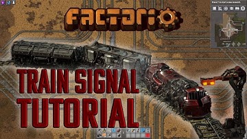 FACTORIO | Train Basics & Signaling Tutorial