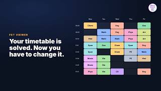 FET Viewer — change your timetable without breaking it