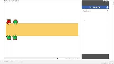 Demo App asignación de lugares de trabajo| Integración Power BI - Power Apps