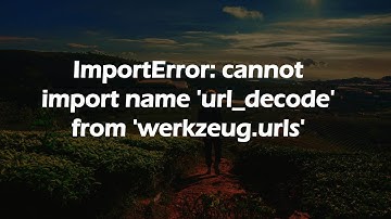 ImportError: cannot import name 