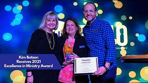 Batson Receives 2021 Excellence in Ministry Award