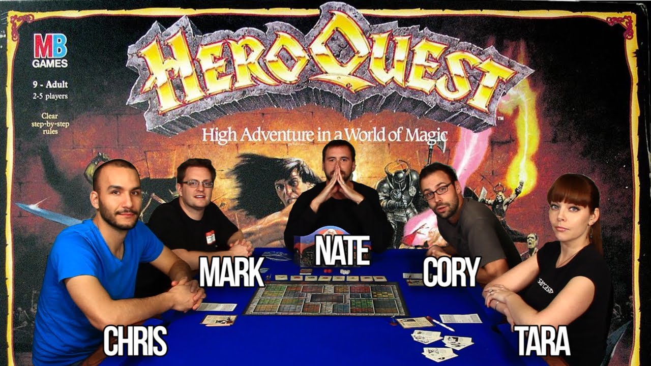 hero quest board game complete