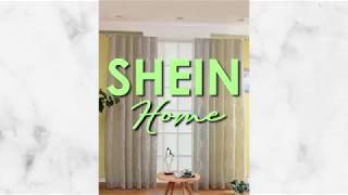Geometric Print Eyelet Sheer Curtain