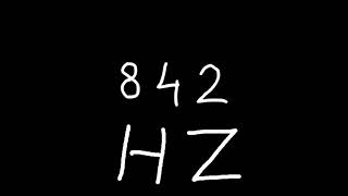 842 hz