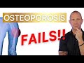 The medical system is failing people with osteoporosis