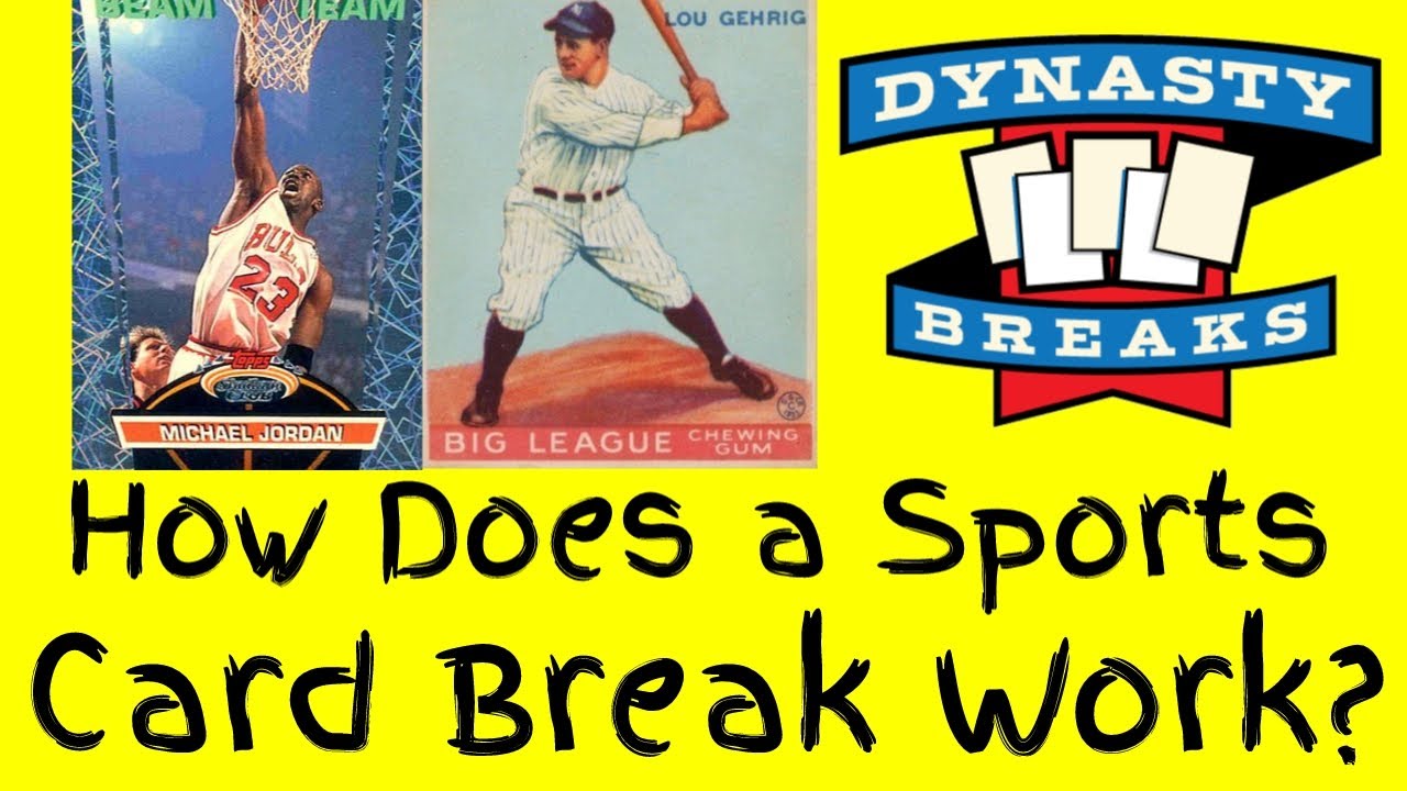 How Does A Sports Card Break Work Box And Case Breaks YouTube