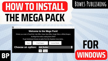 How To Install The Mega Pack 2.0 On Windows