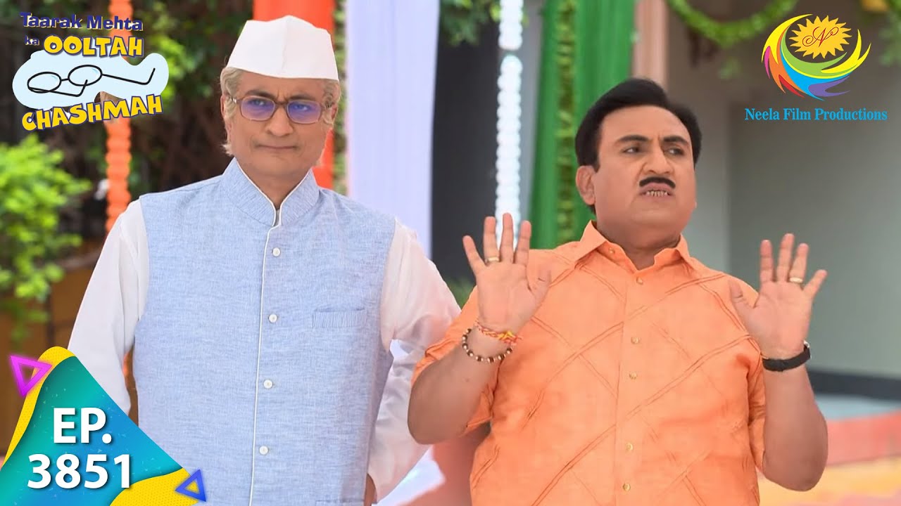 Saare Bhartiye Bhai Bhai  Taarak Mehta Ka Ooltah Chashmah  Ep 3851  Full Episode  16 Aug 2023