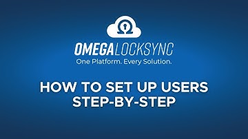 How to Set Up Users in Omega LockSync | Manage Staff & Permissions (2025 Tutorial)