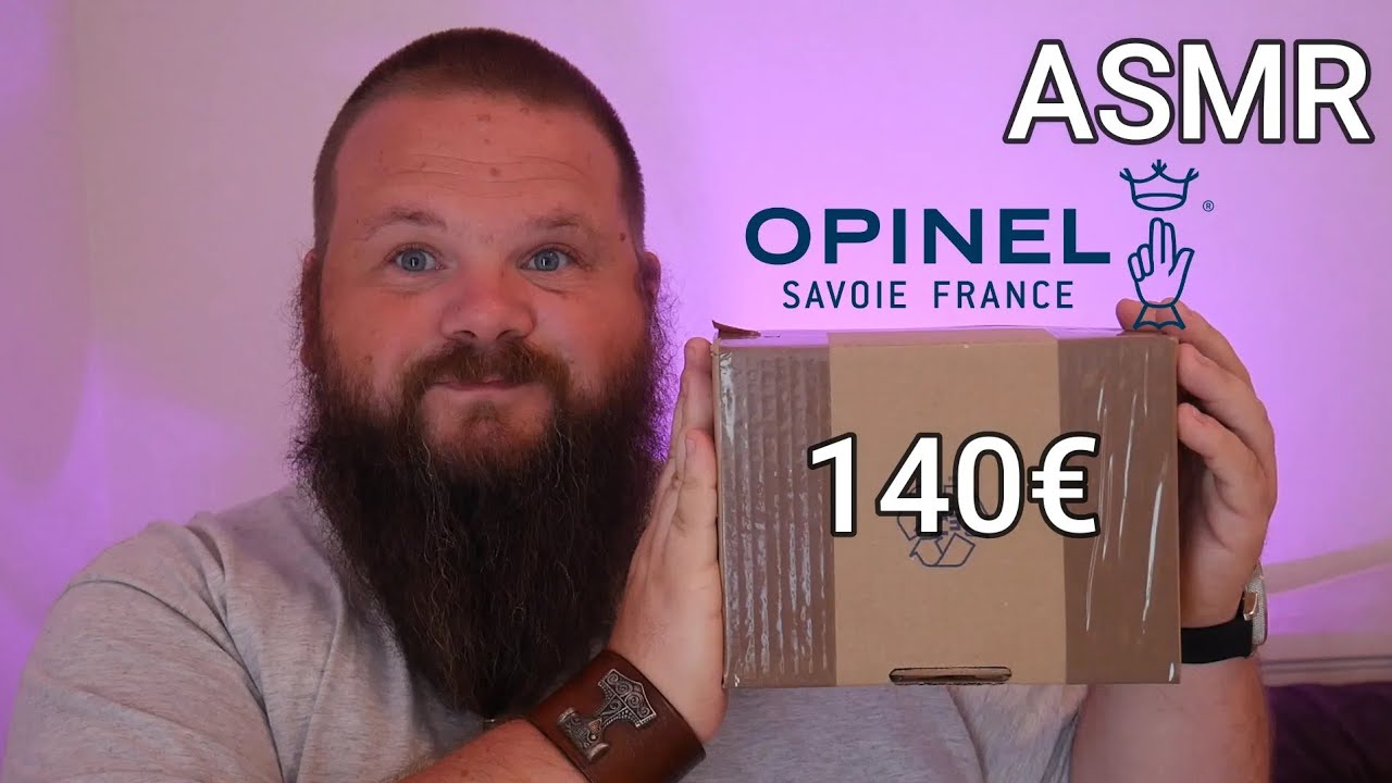 ASMR - Un OPINEL CUSTOM A 140€ 💲 #asmr #français #relaxation