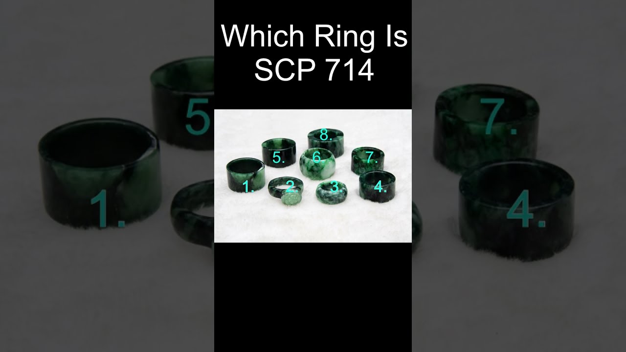 Guess Which Ring Scp 714 Is